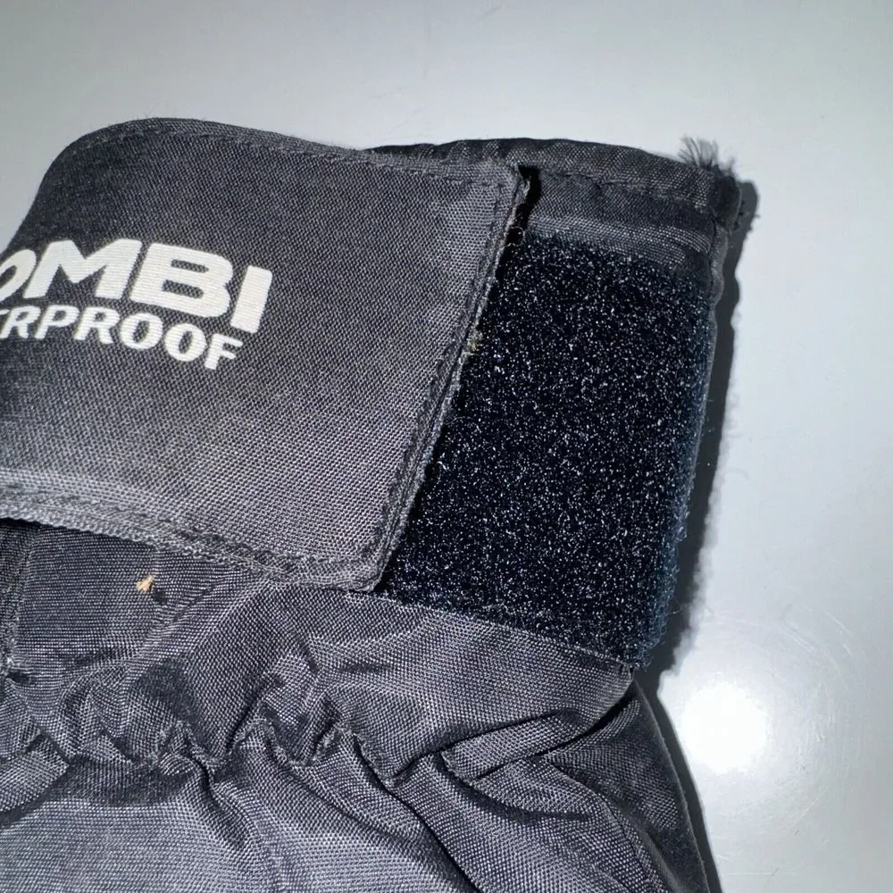 Kombi Waterproof Winter Gloves Unisex L Black Thinsulate Insulated Ski Snow